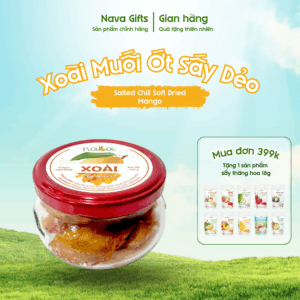 Xoài Sấy Dẻo Hũ Thủy Tinh 100G