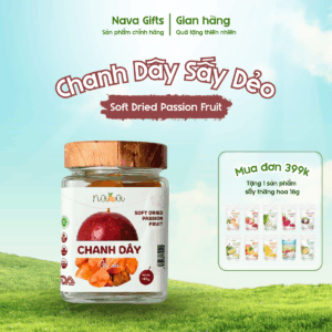 Chanh Dây Sấy Dẻo Hũ Thủy Tinh 180G