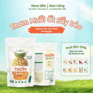 Thơm Sấy Dẻo Muối Ớt