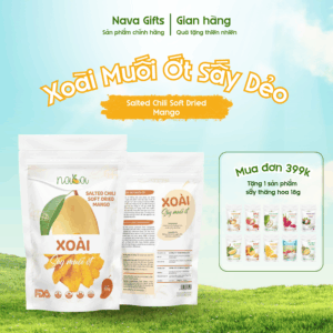 Xoài Sấy Dẻo Muối Ớt