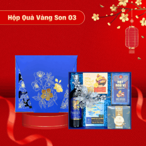 Hộp Quà Vàng Son 03