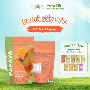 Đu Đủ Sấy Dẻo 40g