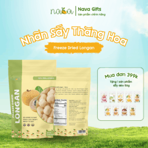 Nhãn Sấy Thăng Hoa 18g
