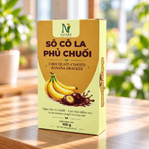 Sô Cô La Phủ Chuối 100g